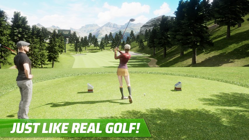Screenshot 1: Golf King - World Tour