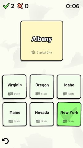 Screenshot 4: US States Quiz - Maps, Flags, Capitals & More