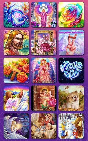 Screenshot 21: Bible Coloring - Paint by Number, Free Bible Games