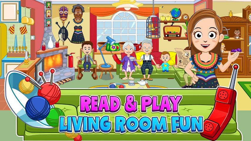 Screenshot 3: My Town: Grandparents Fun Game