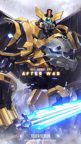Screenshot 1: After War – Idle Robot RPG