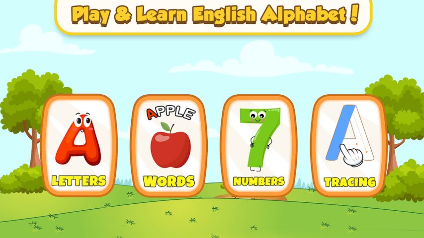 Screenshot 1: ABC Games: Phonics & Tracing