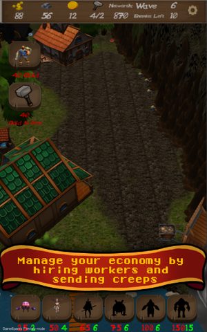 Screenshot 1: Mercenary TD
