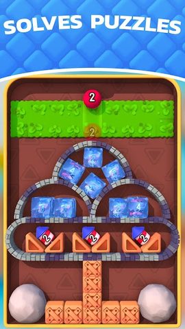 Screenshot 3: Bubble Buster 2048