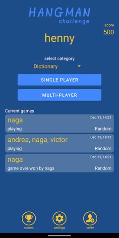 Screenshot 5: Hangman: Word Game