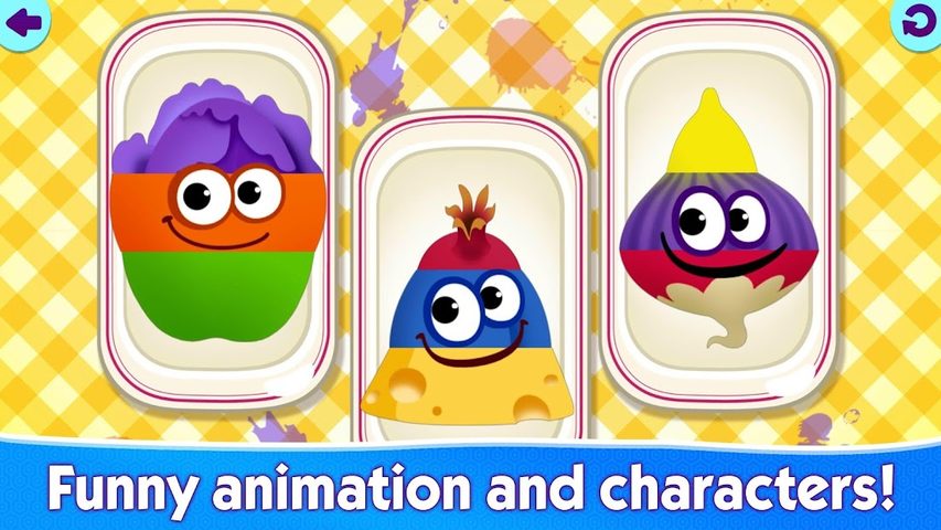 Screenshot 10: Funny Food! Educational games for kids 3 years old