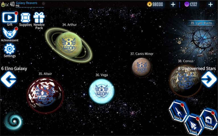 Screenshot 8: Galaxy Reavers - Starships RTS