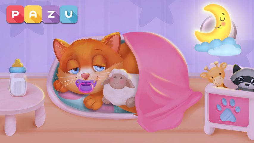 Screenshot 3: Cat game - Pet Care & Dress up
