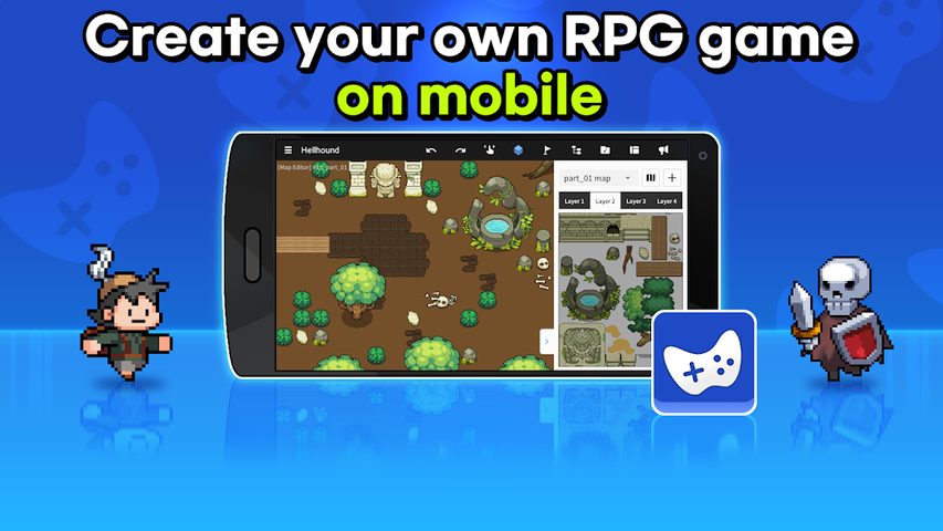 Screenshot 1: Nekoland Mobile Studio: RPG maker