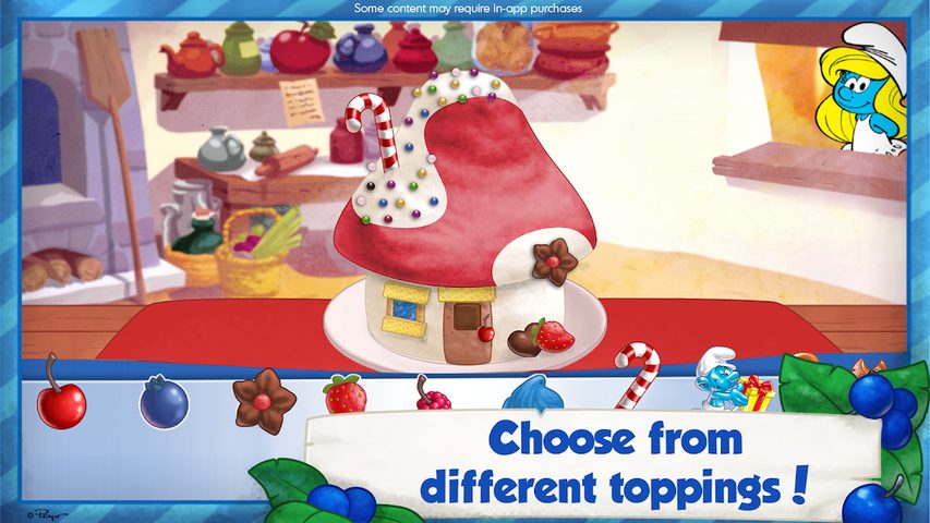 Screenshot 3: The Smurfs Bakery