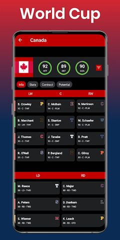 Screenshot 1: Hockey Legacy Manager 21 - Be a General Manager