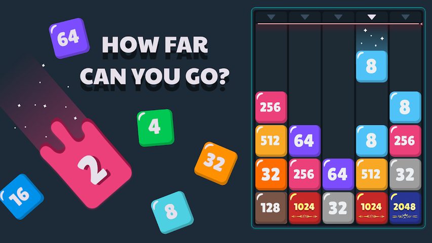 Screenshot 6: Drop & Merge Numbers - Block Puzzle