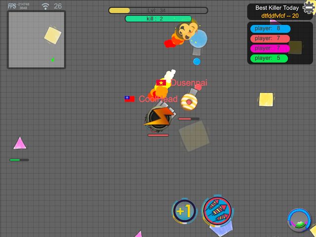 Screenshot 16: piupiu.io- tank io game online