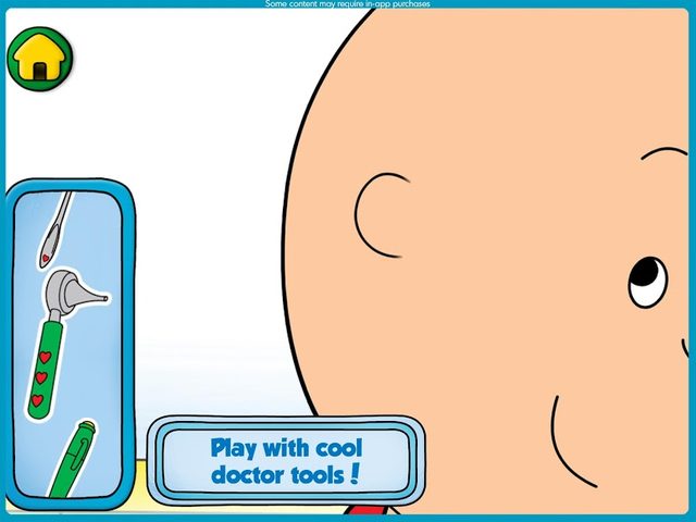 Screenshot 8: Caillou Check Up - Doctor