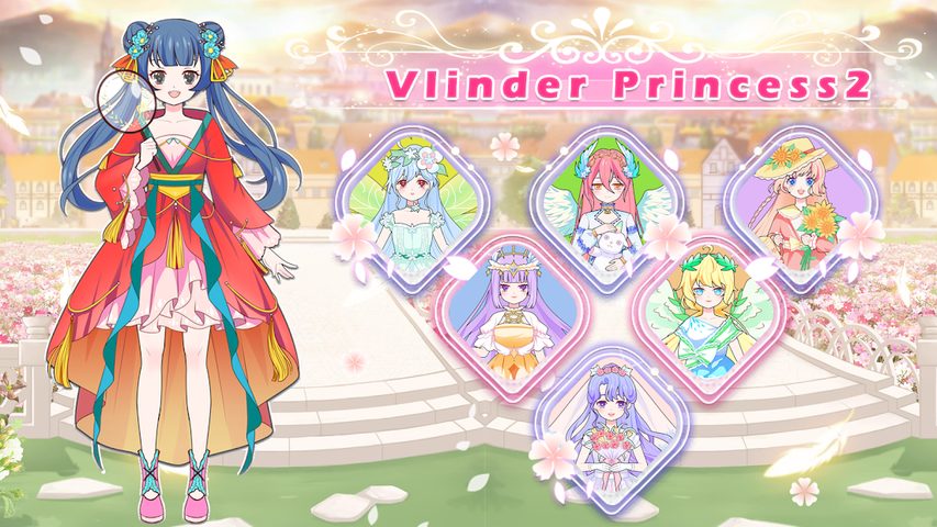 Screenshot 13: Vlinder Princess2 dressup game