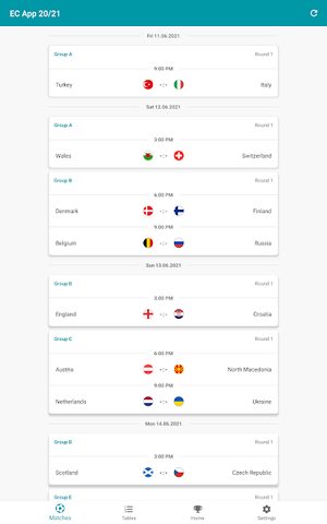 Screenshot 8: Euro Football App 2020 in 2021 - Live Scores