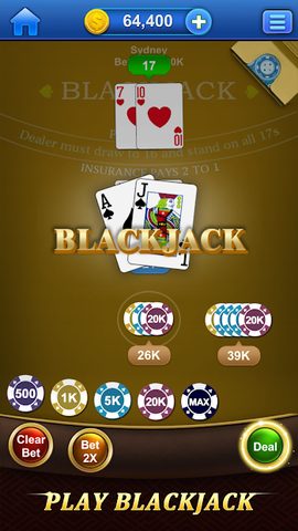 Screenshot 3: Blackjack 21 Pro