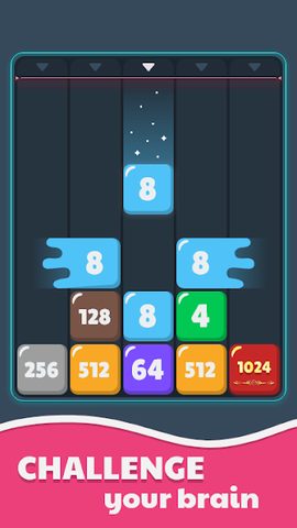 Screenshot 3: Drop & Merge Numbers - Block Puzzle