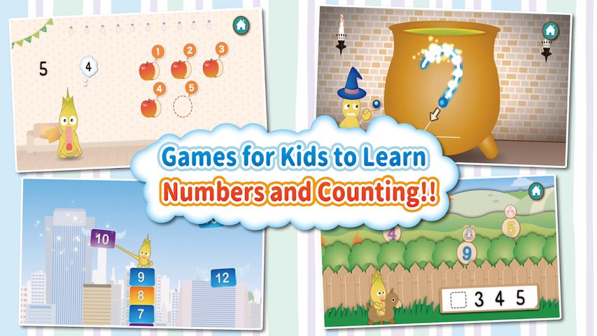 Screenshot 1: Kids Counting Games : Kids 123 Counting Goobee