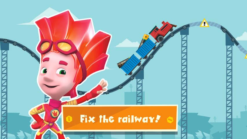 Screenshot 4: The Fixies Town: Cool Kid Games for Boys and Girls