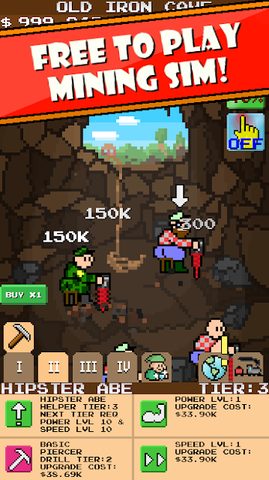 Screenshot 2: Dig Away! - Idle Clicker Mining Game