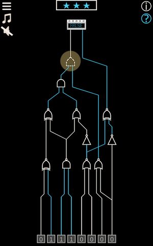 Screenshot 13: Make it True — Solve the Circuit