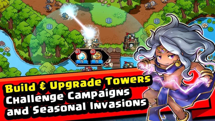 Screenshot 2: Crazy Defense Heroes - TD Game