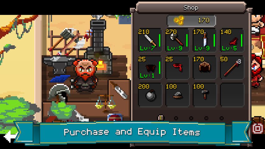 Screenshot 5: Gladiator Rising: Roguelike