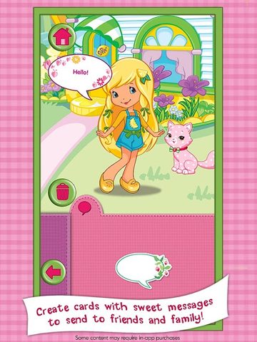 Screenshot 8: Strawberry Shortcake Card Maker Dress Up