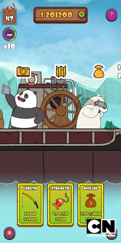 Screenshot 22: We Bare Bears: Crazy Fishing