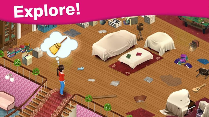 Screenshot 5: Home Cafe : Mansion Design - Match Blast