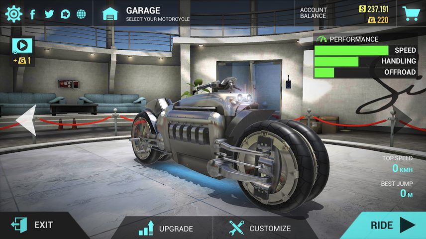 Screenshot 2: Ultimate Motorcycle Simulator