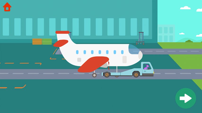 Screenshot 2: Dinosaur Airport:Game for kids