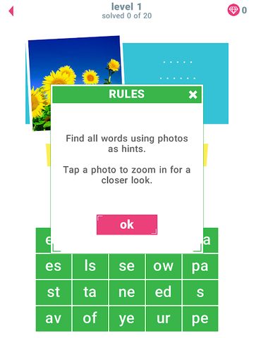 Screenshot 9: 1 Image: 4 words Extra