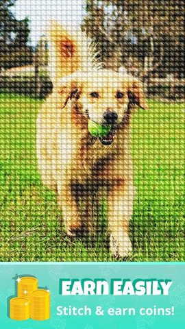 Screenshot 6: Cross Stitch Gold: Color By Number, Sewing pattern