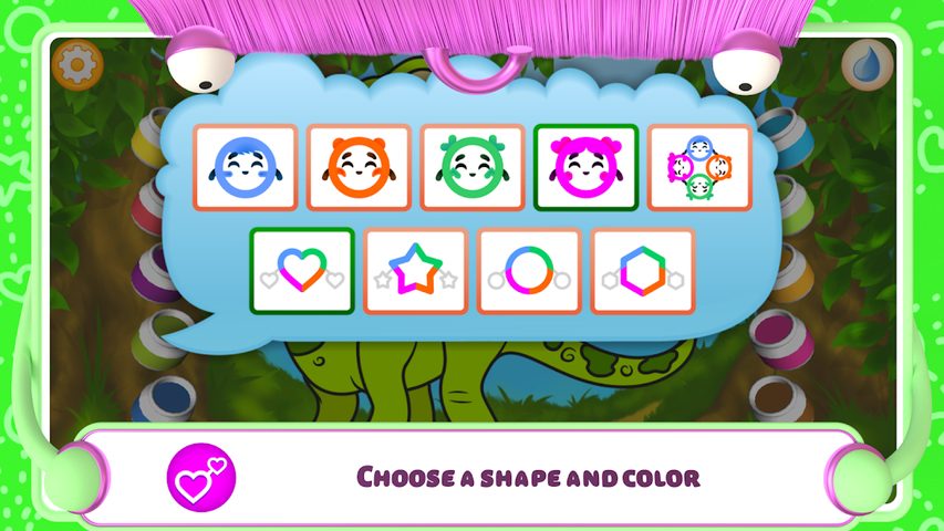 Screenshot 7: Connect the Dots  - Dinosaurs