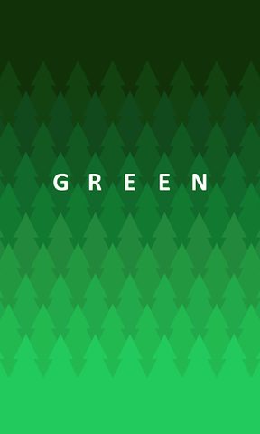 Screenshot 1: green