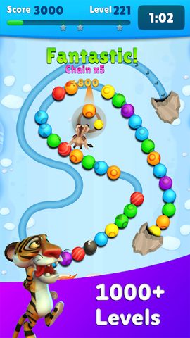 Screenshot 3: Marble Blast - Wild Friends