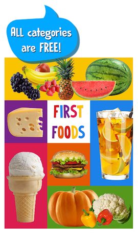 Screenshot 6: First Words for Baby: Foods