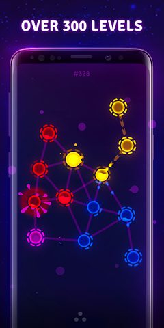 Screenshot 3: Splash Wars - glow space strategy game