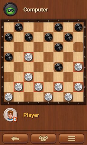Screenshot 1: Russian Checkers
