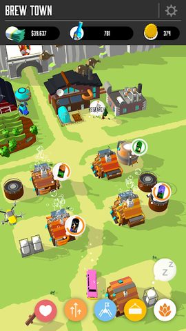 Screenshot 1: Brew Town