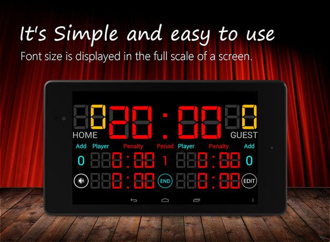 Screenshot 1: Scoreboard Hockey