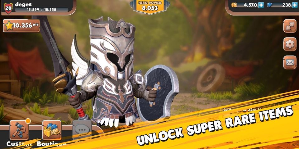 Screenshot 5: Big Helmet Heroes: Journey
