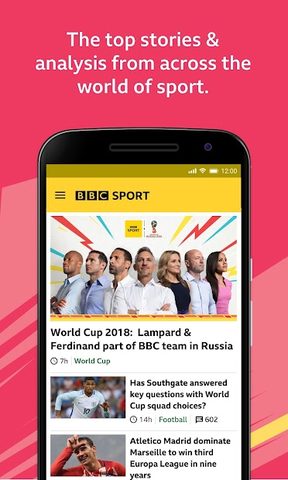 Screenshot 1: BBC Sport - News & Live Scores