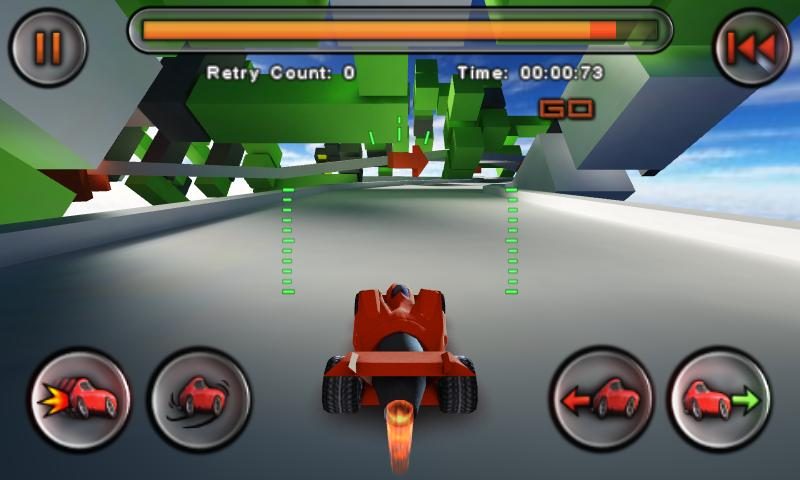 Screenshot 2: Jet Car Stunts Lite