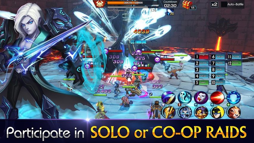 Screenshot 1: Sins Raid: Heroes of Light