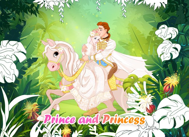 Screenshot 9: Princess Coloring Book: Special Color by Number