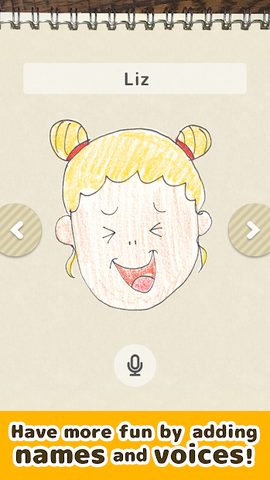 Screenshot 4: Change of Faces - A ‘dress-up’ game for faces