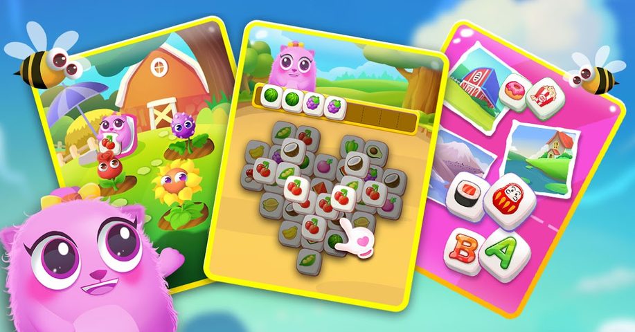 Screenshot 5: Tile Cats- Match 3 Mahjong Tiles Master Game